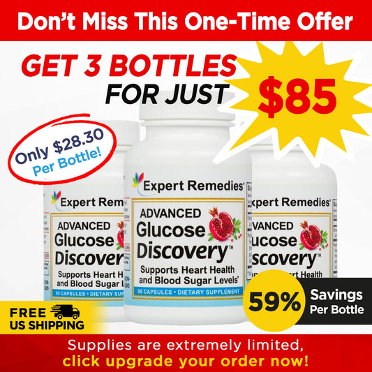 Advanced Glucose Discovery 3 Bottles for $85