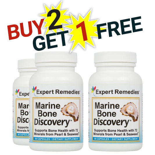 Buy 2 Bottles of Marine Bone Discovery  and get 1 FREE