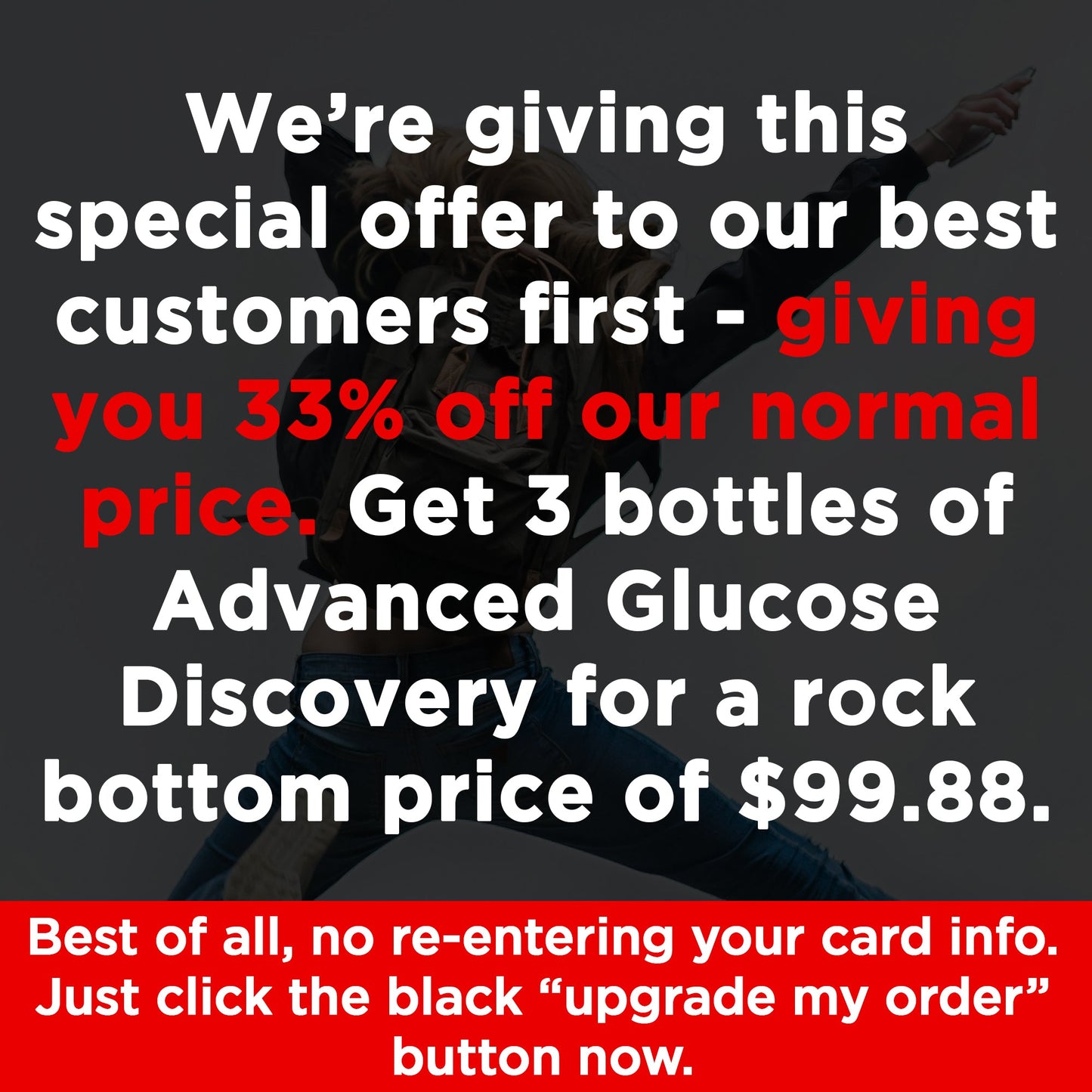 Advanced Glucose Discovery Buy 2 Get 1 Free for $33.29 per bottle