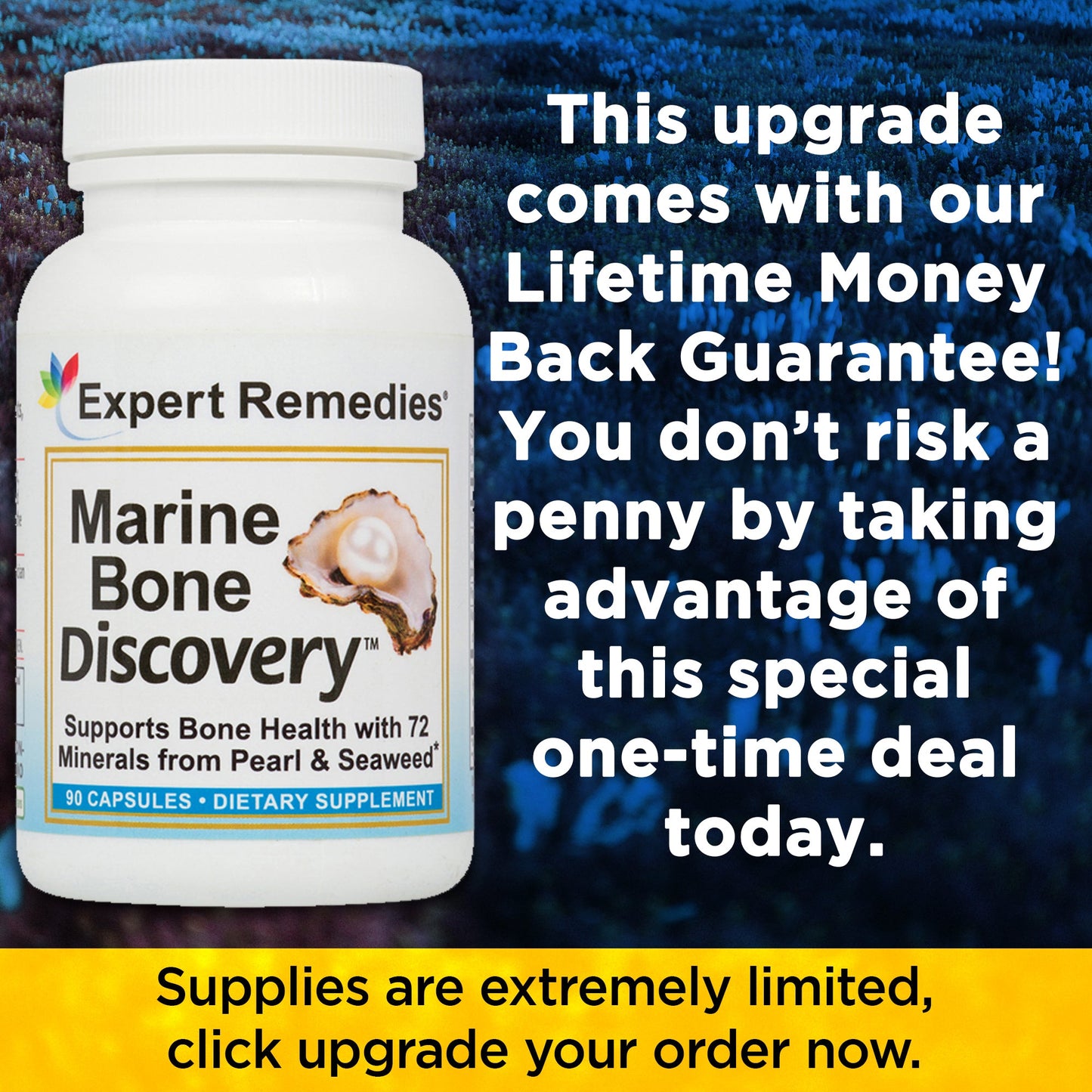 Marine Bone Discovery 3 Bottles for $75